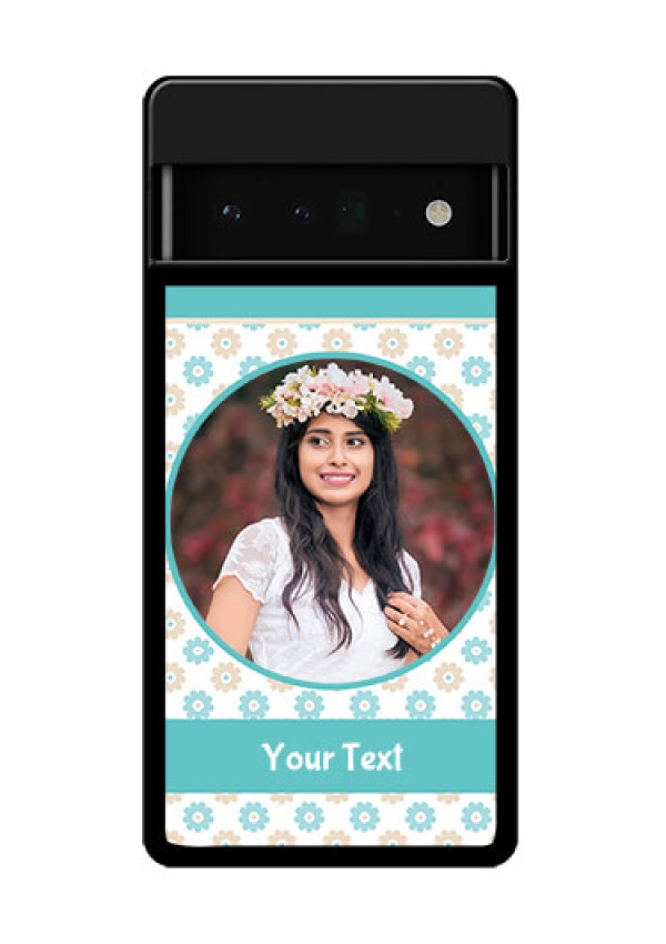 Google Pixel 6 Pro 5G Custom Glass Phone Case - Beautiful Flowers Design