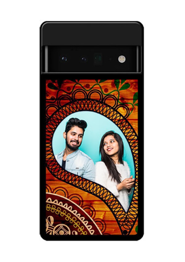 Google Pixel 6 Pro 5G Custom Glass Phone Case - Abstract Colorful Design