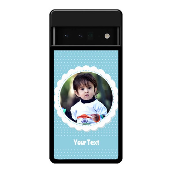Google Pixel 6 Pro 5G Custom Glass Phone Case - Violet Pattern Design