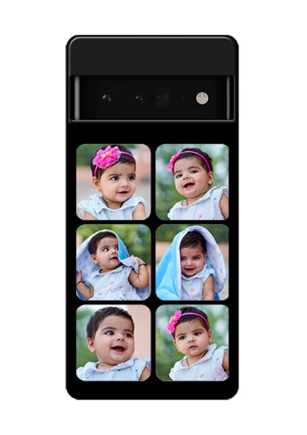 Google Pixel 6 Pro 5G Custom Glass Phone Case - Multiple Pictures Design