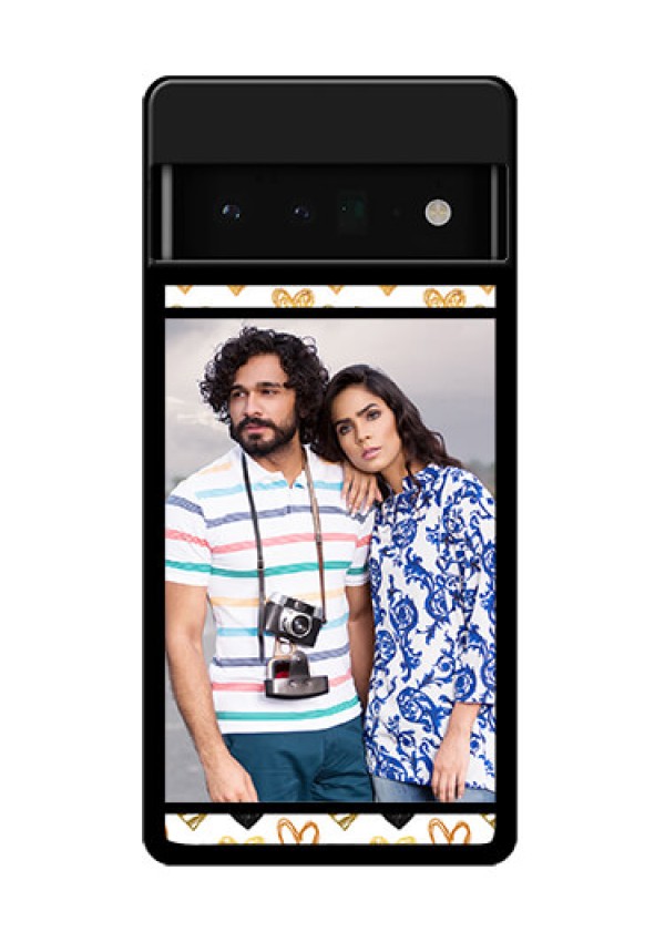 Google Pixel 6 Pro 5G Custom Glass Phone Case - Love Symbol Design