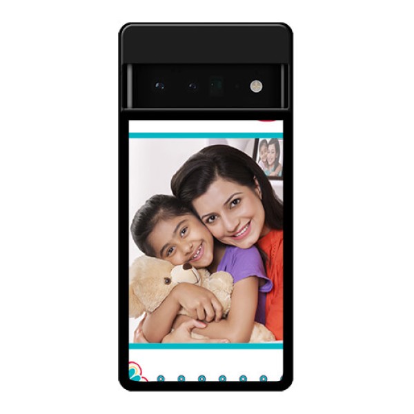 Google Pixel 6 Pro 5G Custom Glass Phone Case - Flower Design