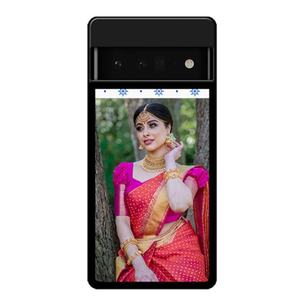 Google Pixel 6 Pro 5G Custom Glass Phone Case - Snow Pattern Design