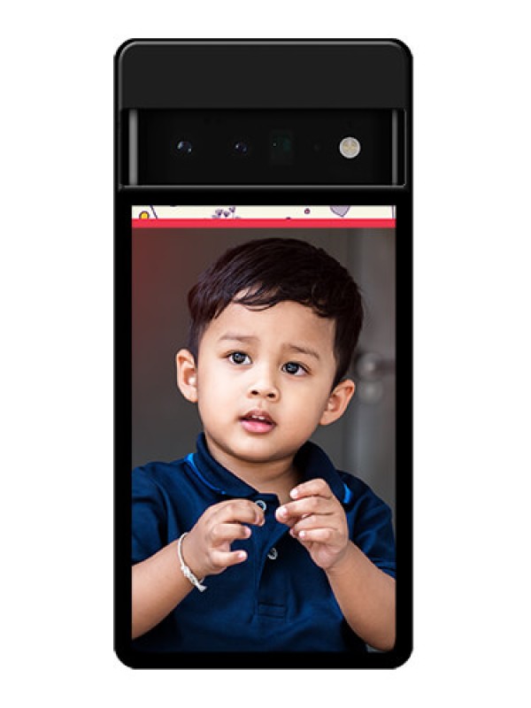 Custom Google Pixel 6 Pro 5G Custom Glass Phone Case - Premium Floral Design