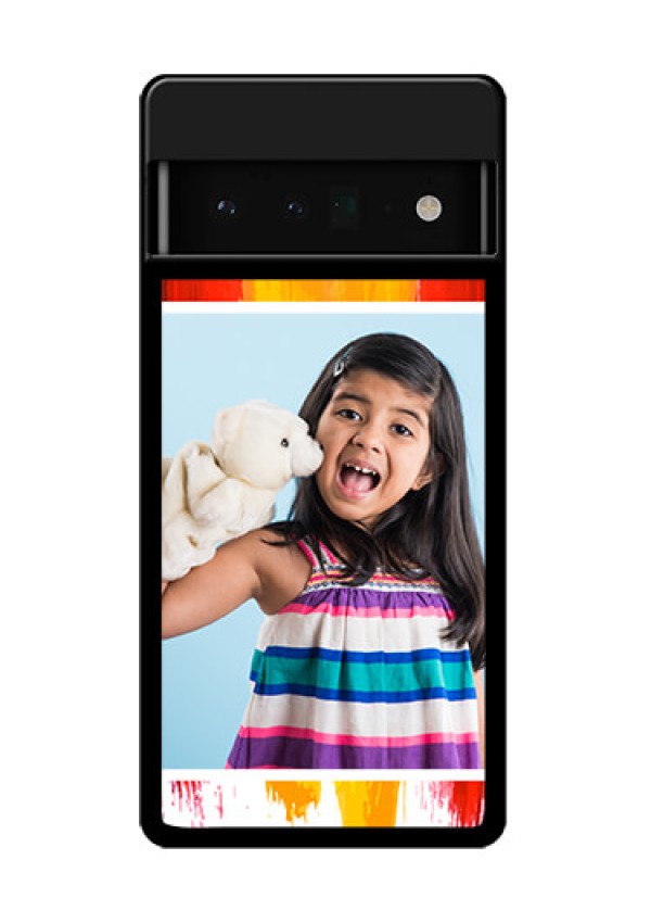 Google Pixel 6 Pro 5G Custom Glass Phone Case - Multi Color Design