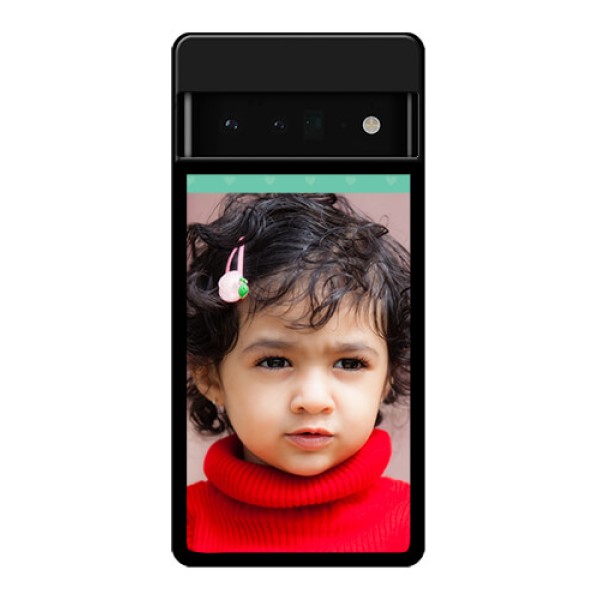 Google Pixel 6 Pro 5G Custom Glass Phone Case - Lovers Picture Design