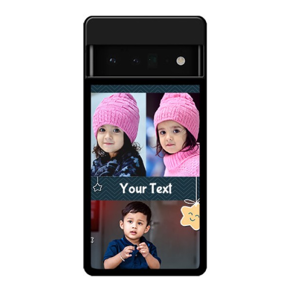 Google Pixel 6 Pro 5G Custom Glass Phone Case - Hanging Stars Design