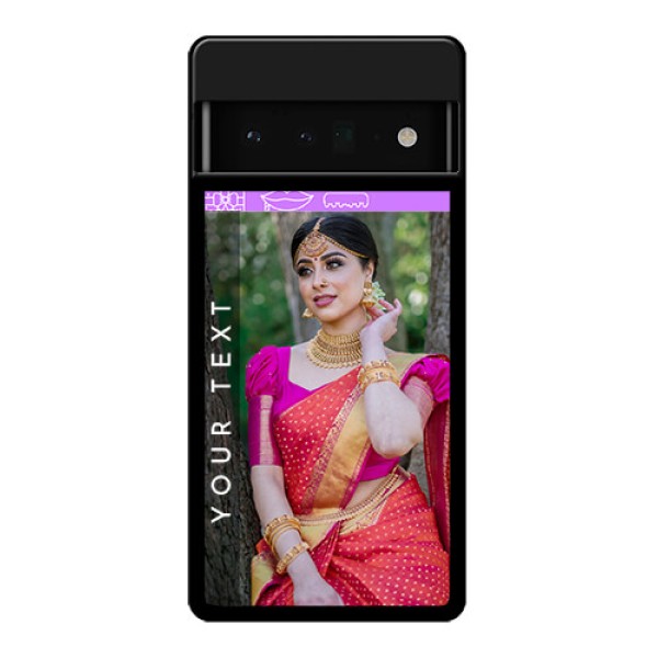 Google Pixel 6 Pro 5G Custom Glass Phone Case - Birthday Icons Design