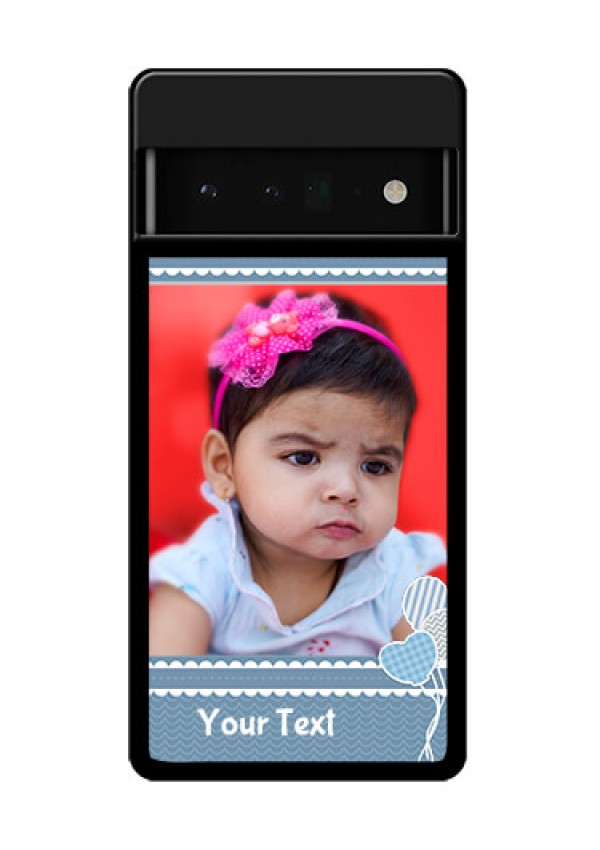 Google Pixel 6 Pro 5G Custom Glass Phone Case - With Kids Pattern Design