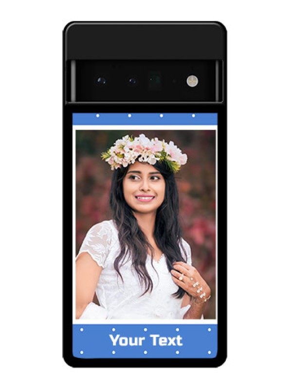 Custom Google Pixel 6 Pro 5G Custom Glass Phone Case - Polka Dots Design