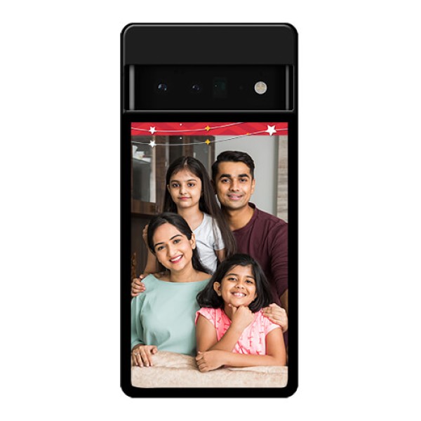 Google Pixel 6 Pro 5G Custom Glass Phone Case - Happy Family Design
