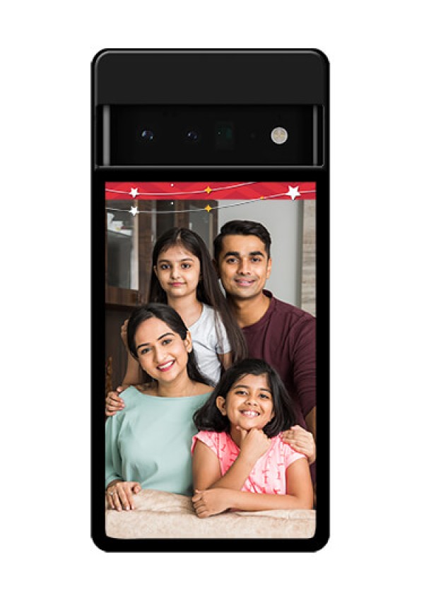 Google Pixel 6 Pro 5G Custom Glass Phone Case - Happy Family Design