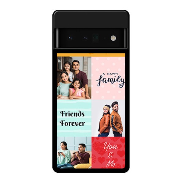 Google Pixel 6 Pro 5G Custom Glass Phone Case - Images With Quotes Design