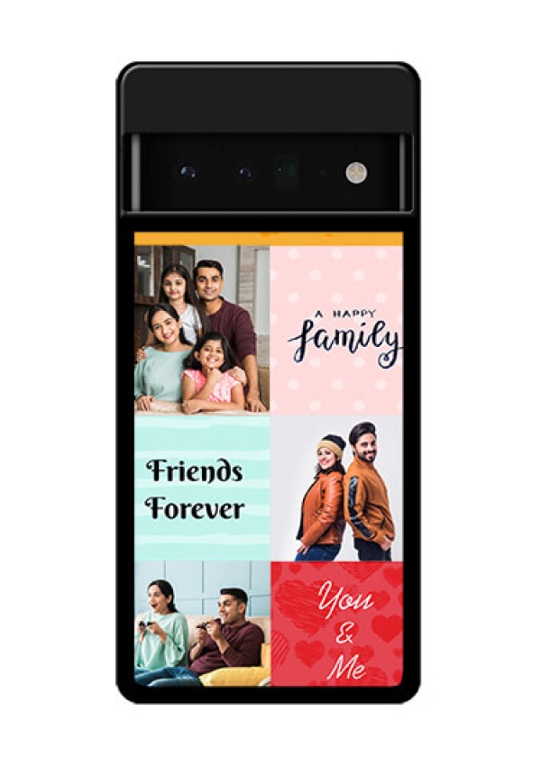 Google Pixel 6 Pro 5G Custom Glass Phone Case - Images With Quotes Design