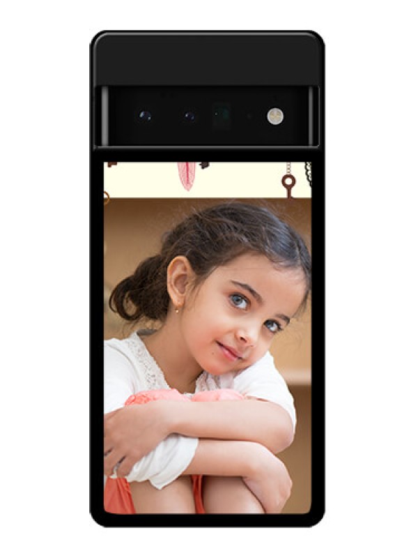 Custom Google Pixel 6 Pro 5G Custom Glass Phone Case - Boho Style Design