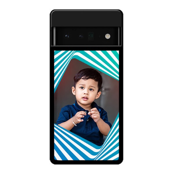 Google Pixel 6 Pro 5G Custom Glass Phone Case - Abstract Spiral Design