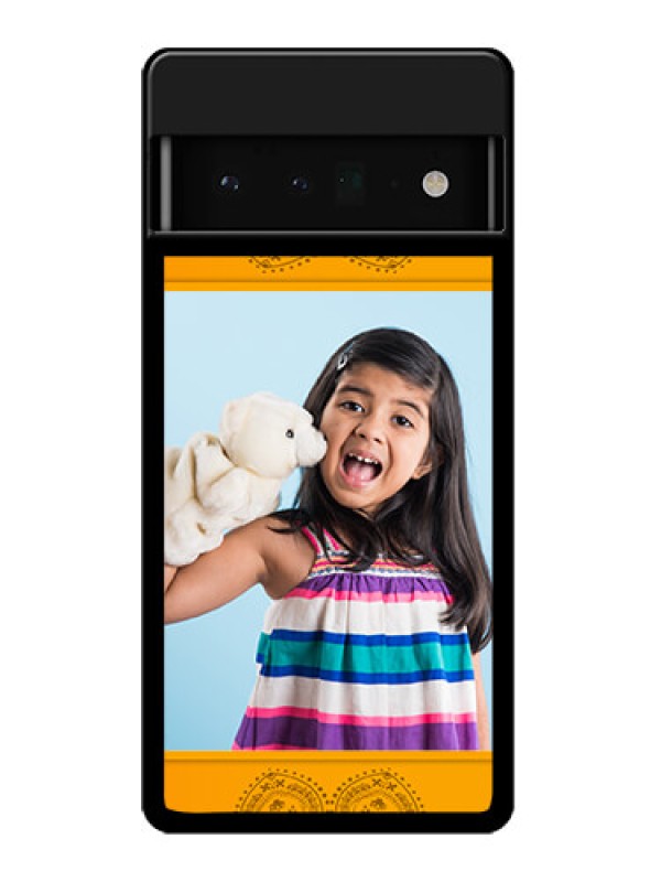 Custom Google Pixel 6 Pro 5G Custom Glass Phone Case - Photo Wedding Design