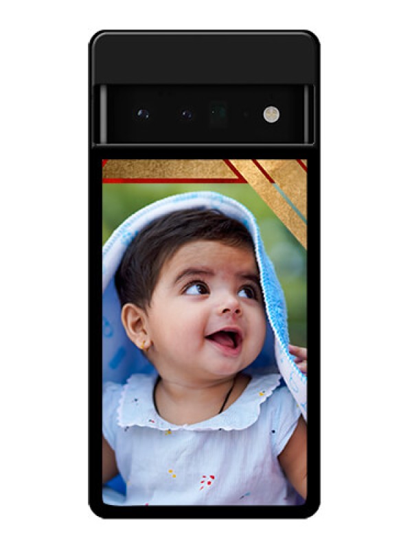 Custom Google Pixel 6 Pro 5G Custom Glass Phone Case - Gradient Abstract Texture Design