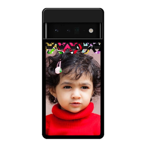 Google Pixel 6 Pro 5G Custom Glass Phone Case - Neon Abstract Design