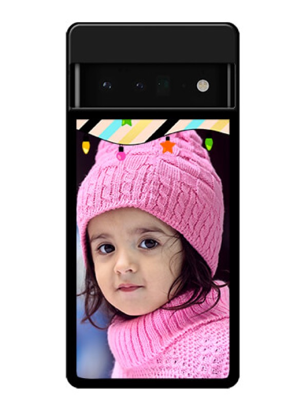 Custom Google Pixel 6 Pro 5G Custom Glass Phone Case - Lights Hanging Design