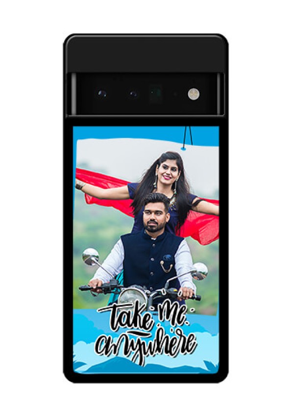 Google Pixel 6 Pro 5G Custom Glass Phone Case - Traveller Design