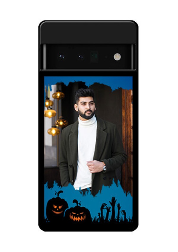 Google Pixel 6 Pro 5G Custom Glass Phone Case - With Pro Halloween Design
