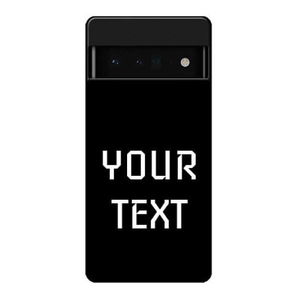 Google Pixel 6 Pro 5G Custom Glass Phone Case - Your Name Design