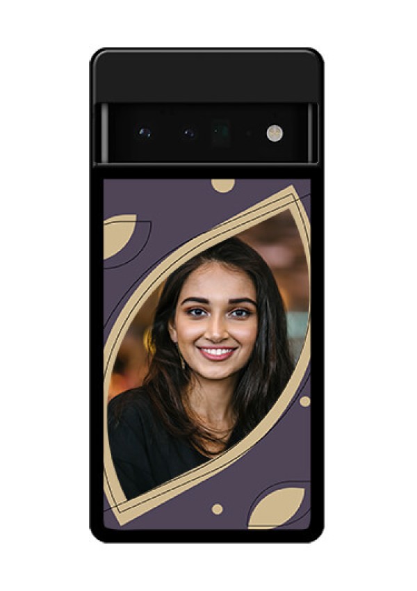 Google Pixel 6 Pro 5G Custom Glass Phone Case - Falling Leaf Design