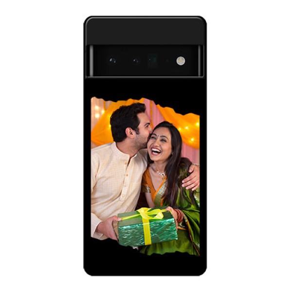 Google Pixel 6 Pro 5G Custom Glass Phone Case - Tear - Off Design