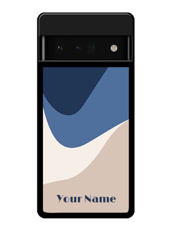 Custom Google Pixel 6 Pro 5G Custom Glass Phone Case - Abstract Drip Art Design