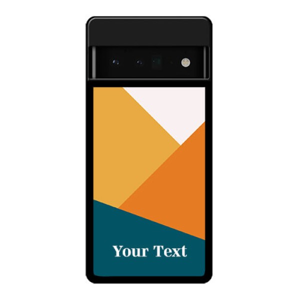 Google Pixel 6 Pro 5G Custom Glass Phone Case - Stacked Multi - Colour Design