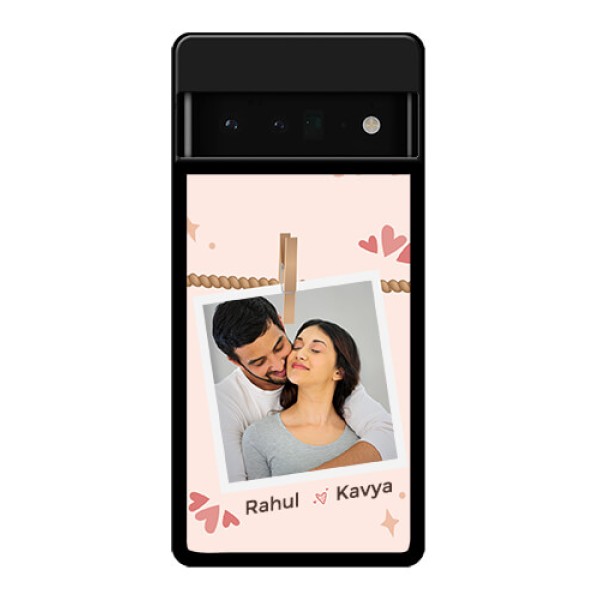Google Pixel 6 Pro 5G Custom Glass Phone Case - Forever And Ever Love Design