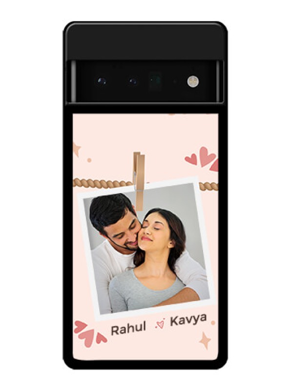 Custom Google Pixel 6 Pro 5G Custom Glass Phone Case - Forever And Ever Love Design