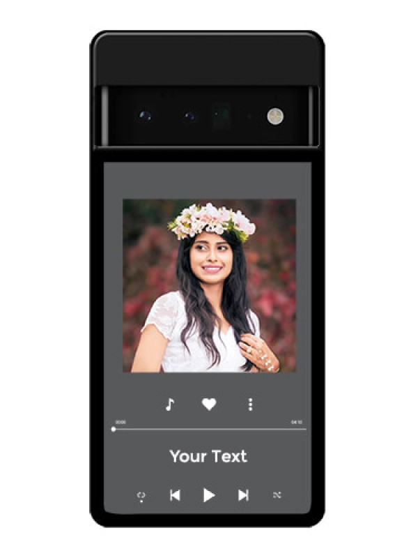 Custom Google Pixel 6 Pro 5G Custom Glass Phone Case - Play The Music Design