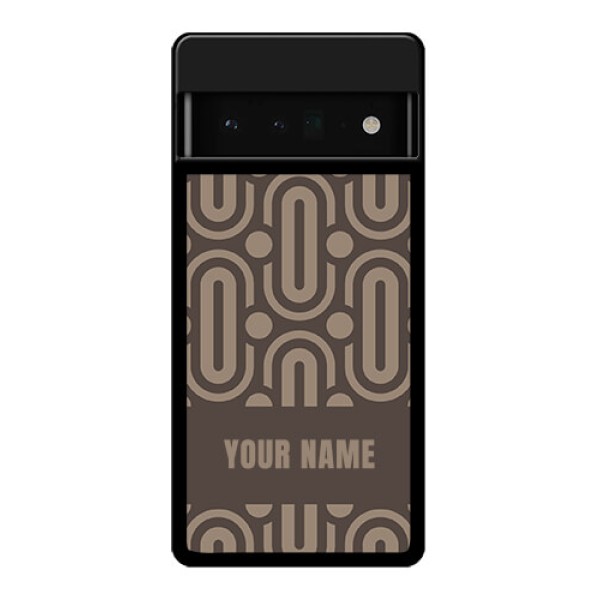 Google Pixel 6 Pro 5G Custom Glass Phone Case - Captivating Zero Pattern Design
