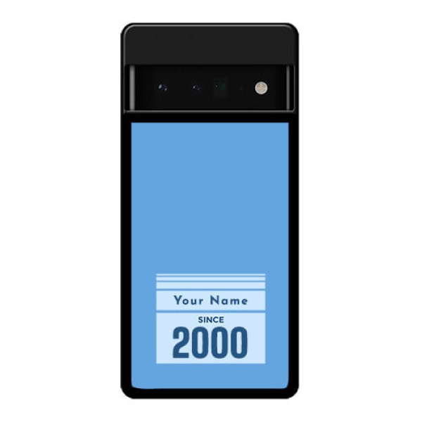 Google Pixel 6 Pro 5G Custom Glass Phone Case - Custom Year Of Birth Design
