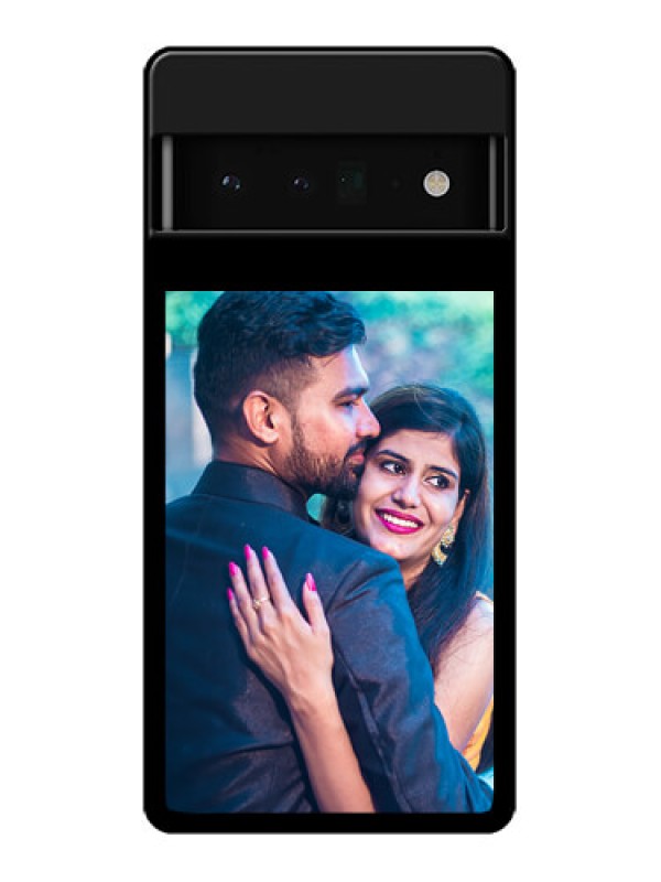 Custom Google Pixel 6 Pro 5G Custom Glass Phone Case - Upload Full Picture With Custom Color Design