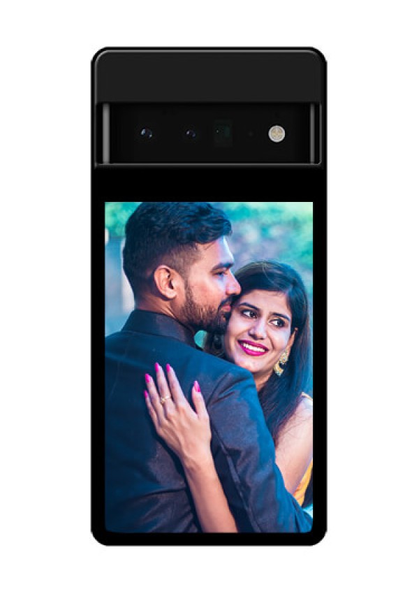 Google Pixel 6 Pro 5G Custom Glass Phone Case - Upload Full Picture With Custom Color Design