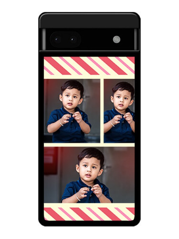 Custom Google Pixel 6A 5G Custom Glass Phone Case - Picture Upload Mobile Case Design