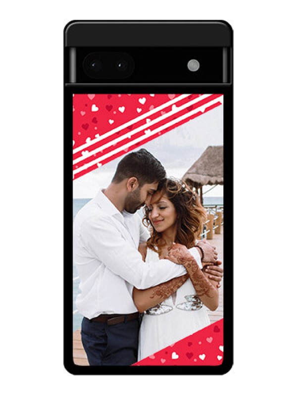 Custom Google Pixel 6A 5G Custom Glass Phone Case - Valentines Gift Design