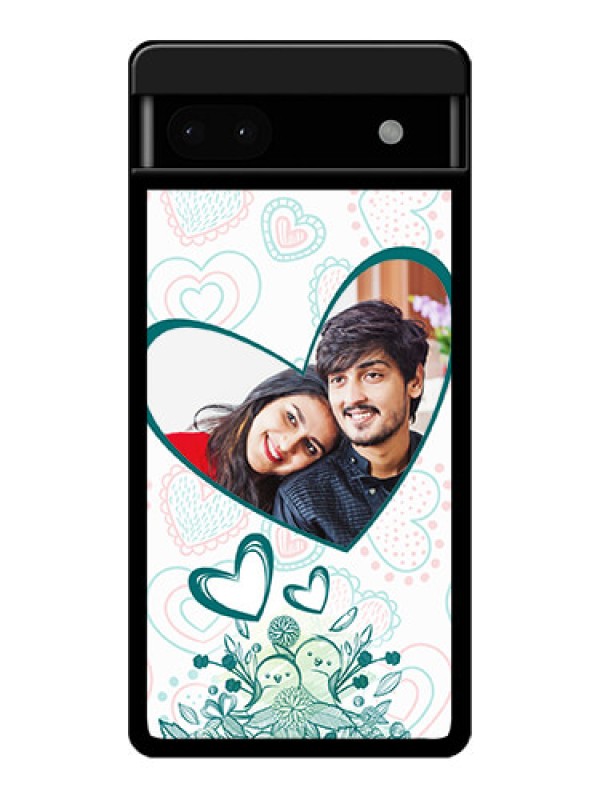 Custom Google Pixel 6A 5G Custom Glass Phone Case - Premium Couple Design