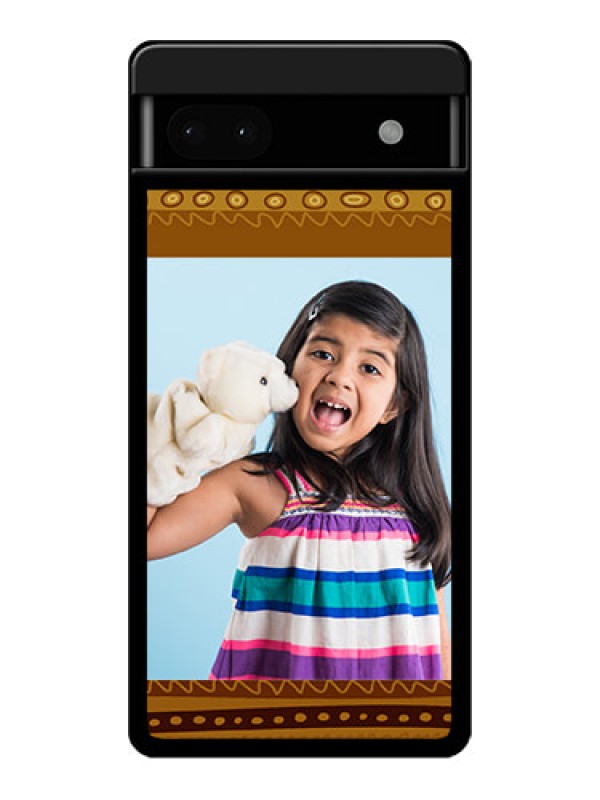 Custom Google Pixel 6A 5G Custom Glass Phone Case - Friends Picture Upload Design