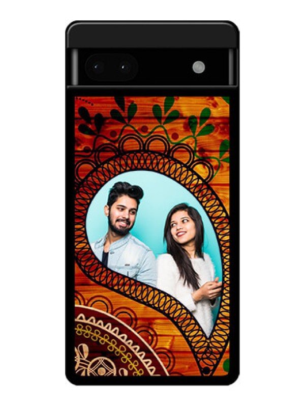 Custom Google Pixel 6A 5G Custom Glass Phone Case - Abstract Colorful Design