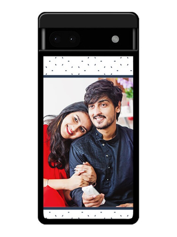 Custom Google Pixel 6A 5G Custom Glass Phone Case - Premium Dot Design