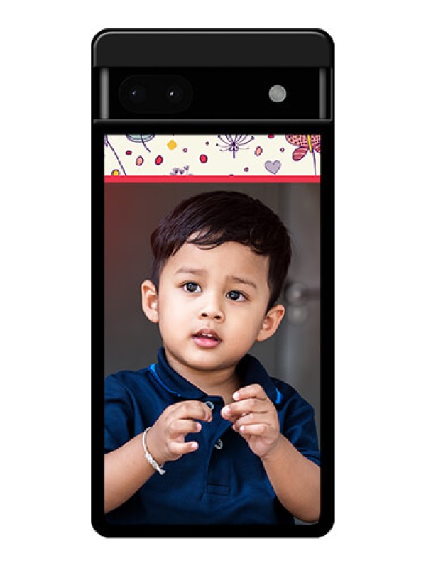 Custom Google Pixel 6A 5G Custom Glass Phone Case - Premium Floral Design