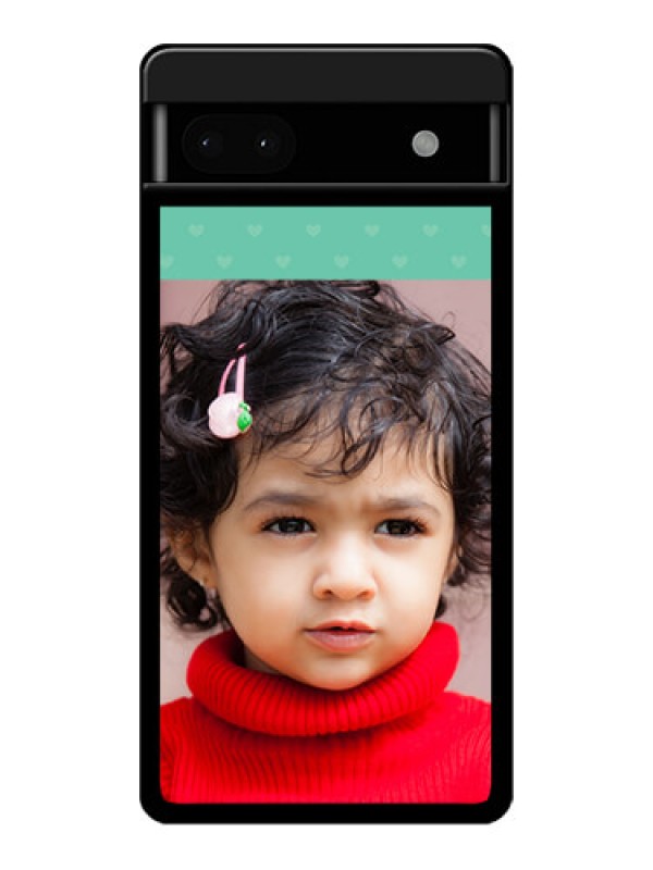 Custom Google Pixel 6A 5G Custom Glass Phone Case - Lovers Picture Design