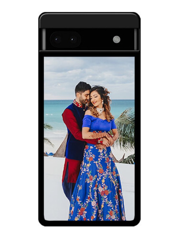 Custom Google Pixel 6A 5G Custom Glass Phone Case - Upload Full Picture Design