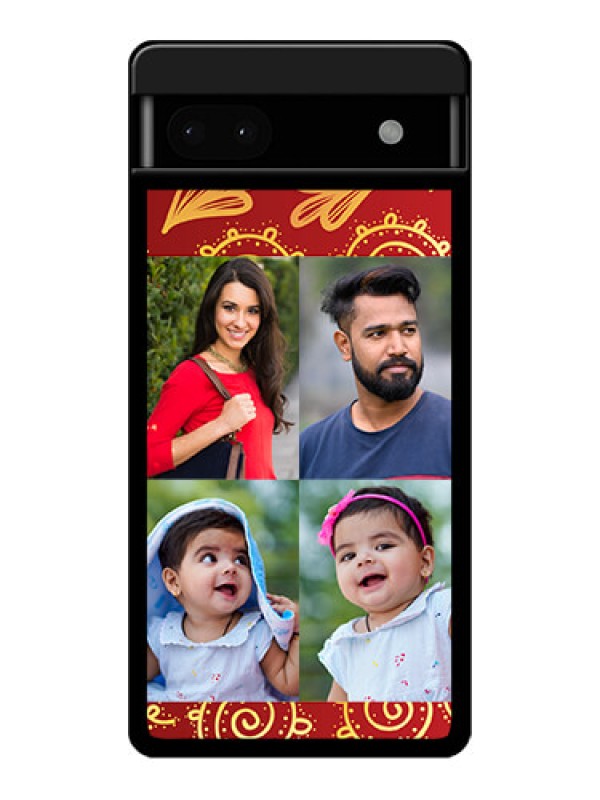 Custom Google Pixel 6A 5G Custom Glass Phone Case - 4 Image Traditional Design