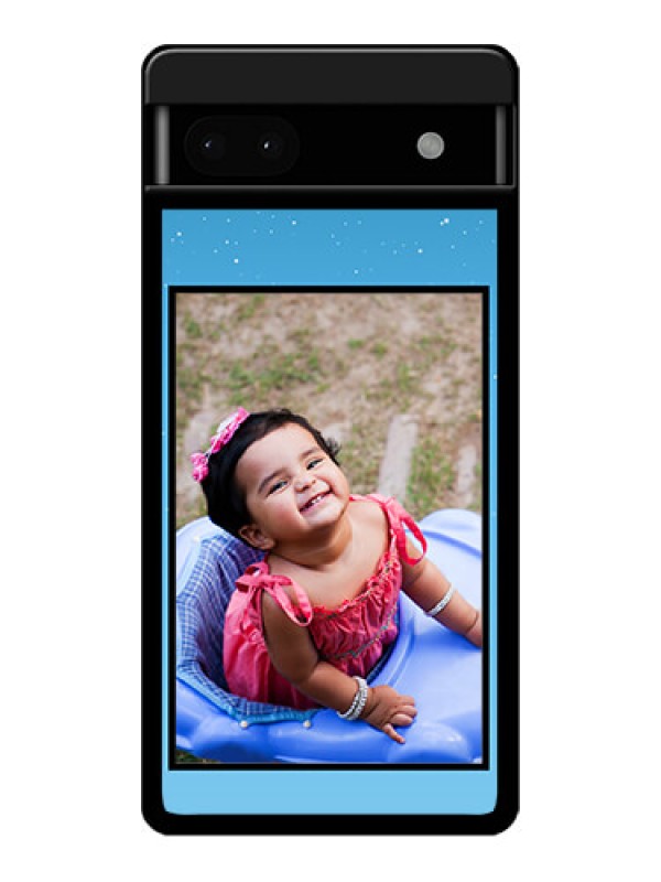 Custom Google Pixel 6A 5G Custom Glass Phone Case - Wave Pattern Colorful Design