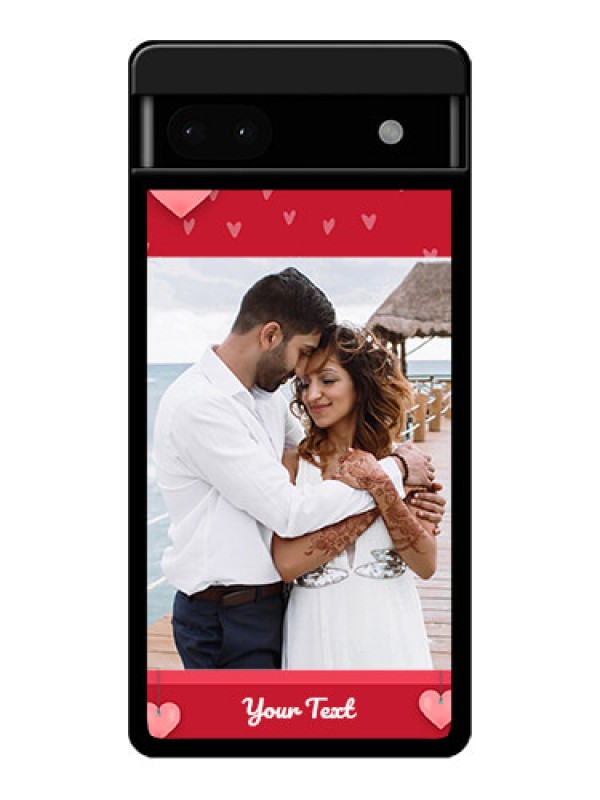 Custom Google Pixel 6A 5G Custom Glass Phone Case - Valentines Day Design